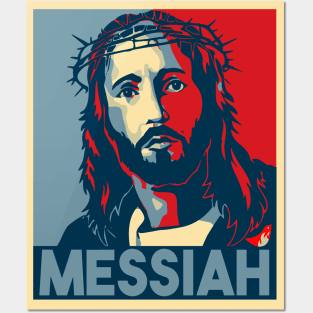 Jesus Messiah Christian Shirts Posters and Art